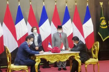 Kemhan lakukan penandatangan kontrak pembelian enam Pesawat Dassault Rafale