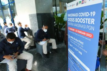 PGN gelar vaksinasi "booster" bagi pekerja guna dukung pemulihan ekonomi