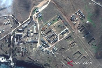 Gambar satelit tunjukkan Rusia kerahkan lagi pasukan di dekat Ukraina
