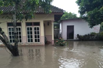 Sejumlah rumah di Praya Lombok Tengah tergenang banjir