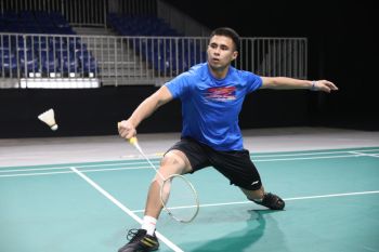 Timnas bulu tangkis jajal arena kejuaraan bulu tangkis BATC