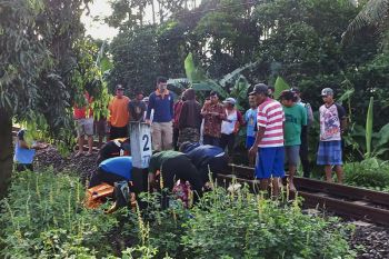 Ibu dan balita tewas tertabrak  kereta api di Malang
