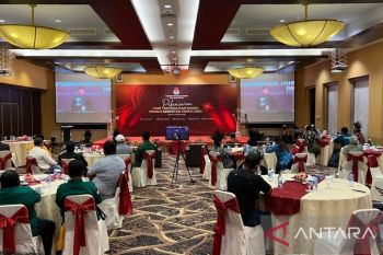 KPU Papua ikut peluncuran Hari Pemungutan Suara Pemilu Serentak 2024 secara virtual
