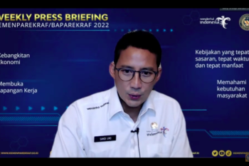 Sandi sebut G20 jadi ajang pemuda tingkatkan kesadaran di sektor pariwisata