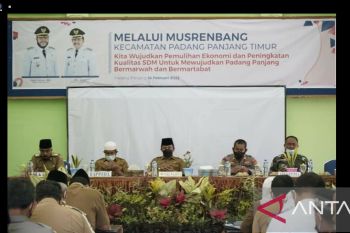 94 usulan dibahas di Musrenbang Padang Panjang Timur