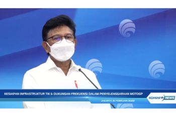 Kominfo siapkan infrastruktur dan spektrum frekuensi radio jelang MotoGP 2022