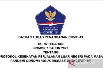 Satgas COVID-19 menerbitkan ketentuan terbaru karantina 3x24 jam