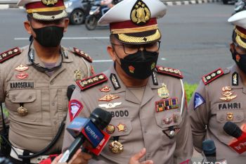 Polda Metro catat volume kendaraan menuju Jakarta turun 14 persen