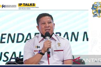 Kemenkumham jelaskan pentingnya  pendaftaran merek oleh pelaku usaha