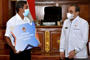 LPSK bayar kompensasi Rp6,1 miliar bagi 43 korban terorisme masa lalu