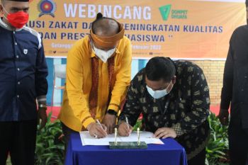 Pimpinan Dompet Dhuafa Waspada dan Rektor UNPAB Medan kolaborasi tingkatkan mutu pendidikan