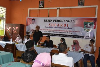 Ketua DPRD Sumbar serap aspirasi warga Mungka saat reses