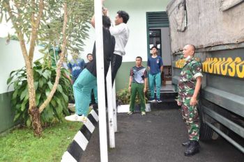 Penerimaan calon prajurit, Kodim Wonosobo bina fisik santri