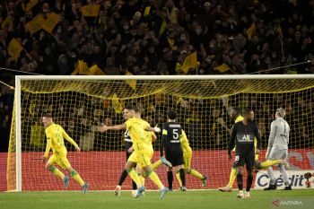 Liga Prancis - PSG terjungkal 1-3 di markas Nantes