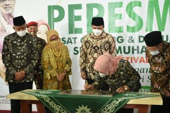 Bupati Sleman meresmikan Pusat Gudang Suara Muhammadiyah