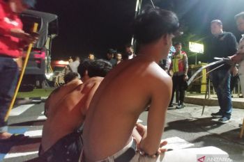 Polresta Padang jadikan dua pelaku tawuran bersenjata tajam sebagai tersangka