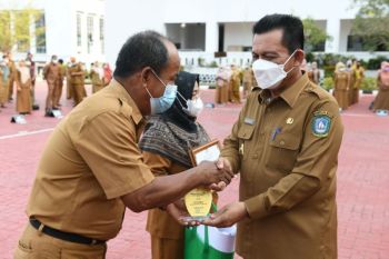 Pemprov Kepri lepas 12 PNS purna bakti