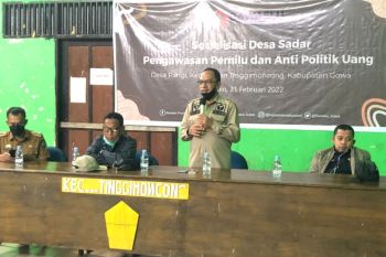 Bawaslu sosialisasikan program anti politik uang di Gowa