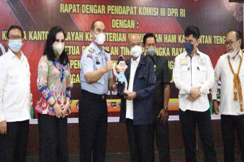 Bertemu DPR RI, Kemenkumham Kalteng ungkap ada lapas tak bertembok