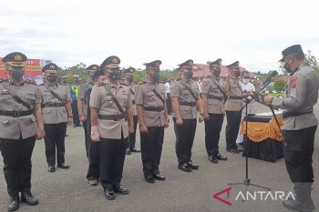 Wakapolres, Kasat Intelkam dan tiga Kapolsek di Polres Gumas berganti
