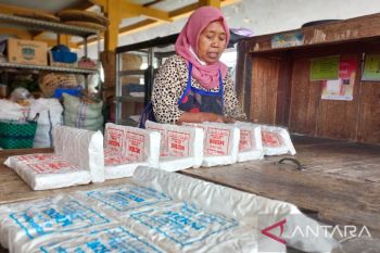 Perajin tempe Yogyakarta mengecilkan ukuran produk siasati kedelai mahal