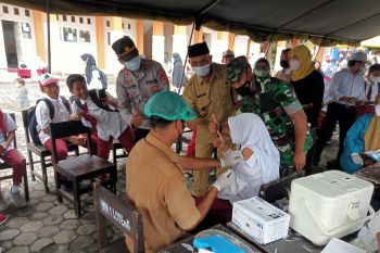 Kasad mendorong percepatan vaksin anak dosis dua di NTB