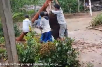 PLN Lampung bangun akses jaringan listrik ke delapan desa pedalaman