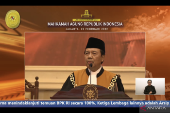 Jumlah denda dan uang pengganti berdasarkan putusan MA capai Rp21,9 T di 2021