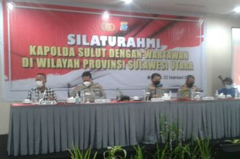 Kapolda Sulut: Pers sangat membantu tugas Kepolisian