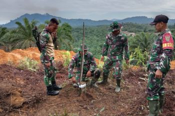 Danrem 121/Abw  ancam tindak tegas perusak patok batas RI-Malaysia