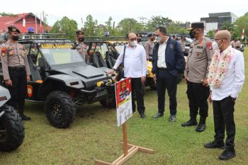 Komisi III DPR RI cek kesiapan Polda hadapi bencana di Kalteng