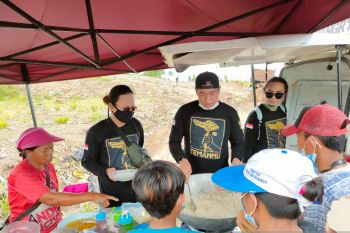 "Temanmu" Sulut gelar vaksinasi dan bagi makanan gratis di TPA