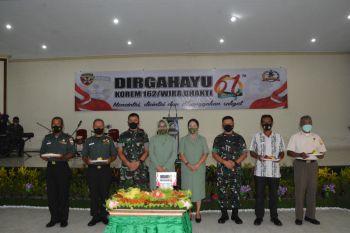 Danrem 162: Bangkit dari pandemi COVID-19 menjadi prioritas