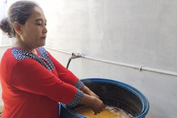 Dinas Pangan sebut stok kedelai di Bandarlampung masih lancar