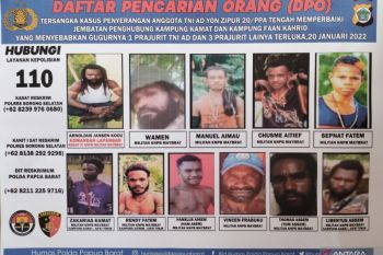 Polda Papua Barat tetapkan 11 anggota KNPB Maybrat masuk DPO militan