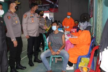 Polres Pringsewu siapkan hadiah bagi warga yang ikut vaksinasi