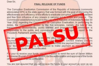 KPK minta masyarakat waspada surat palsu berkedok pemblokiran rekening bank