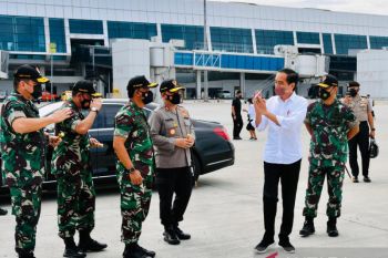 Presiden Joko Widodo  kunjungan kerja ke Sulteng dan Sulut