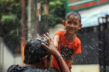 Waspadai penyakit anak di  musim hujan