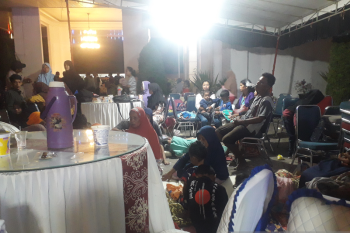 Pemkab Pasaman Barat dirikan posko pengungsian utama di halaman kantor bupati