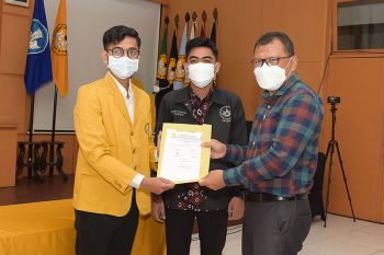 Pengurus Badan Eksekutif Mahasiswa Unsoed Periode 2022 dilantik