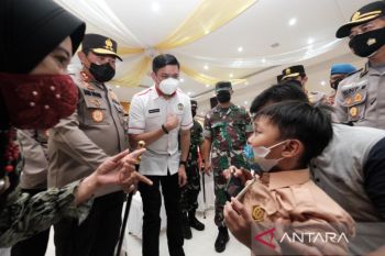Polda Sulsel percepat capaian vaksinasi COVID-19 di Kabupaten Gowa