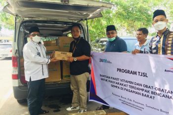 PT Kimia Farma dengan PBNU salurkan bantuan obat-obatan bagi warga terdampak gempa
