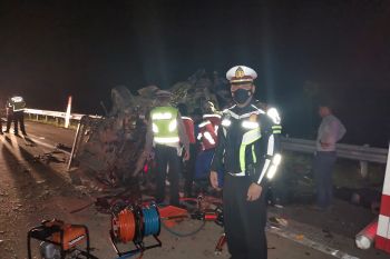 Dua tewas dalam kecelakan di JTTS ruas Bakauheni-Terbanggibesar