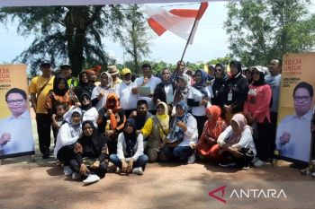 Klub senam di Pariaman deklarasi dukung Airlangga Hartarto jadi presiden