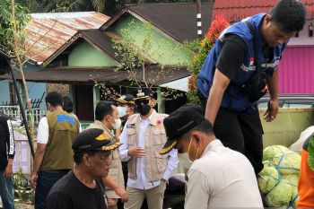 Tim Bukittinggi Peduli salurkan satu truk bantuan ke  lokasi gempa Pasaman Barat