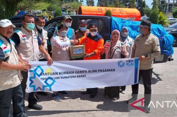 Pasca pemulihan listrik, PLN salurkan bantuan peduli gempa senilai Rp165 juta