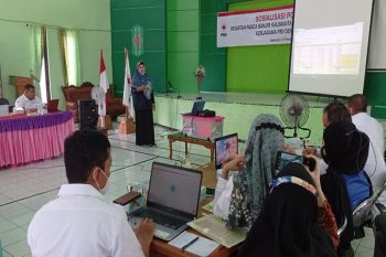 Didukung IFRC, PMI sosialisasikan PGI-CEA paska banjir di Kalteng