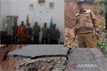 11 titik longsor terjadi di Rimbo Kejahatan Kajai Pasbar, sebabkan jalan hampir putus