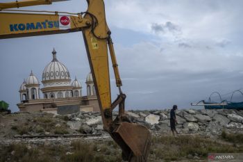 Perampungan Pembangunan Tambatan Perahu Nelayan